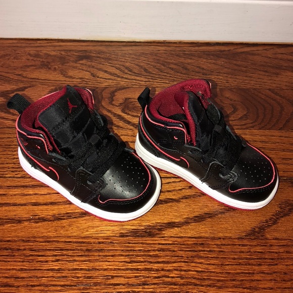 Jordan Other - Jordan Nike Sneaker Toddler 4 black and red